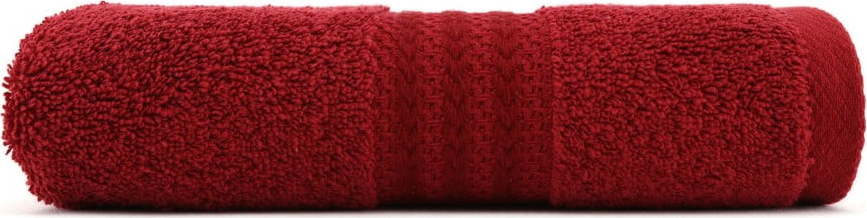 Červený bavlněný ručník Rainbow Red