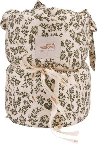 Mantinel do postýlky 210 cm Green Floral – Malomi Kids Malomi Kids