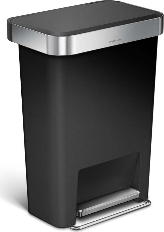 Pedálový plastový odpadkový koš 45 l - simplehuman Simplehuman