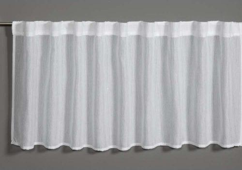 Bílá záclona 45x140 cm Jacquard-Voile - Gardinia Gardinia