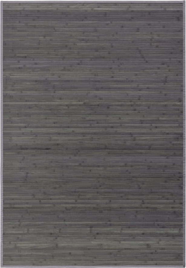 Šedo-zelený bambusový koberec 140x200 cm – Casa Selección Casa Selección