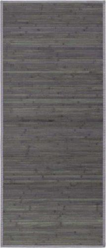 Šedo-zelený bambusový koberec 75x175 cm – Casa Selección Casa Selección
