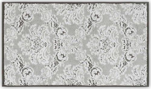 Světle šedý bavlněný ručník 33x33 cm Damask – Foutastic Foutastic