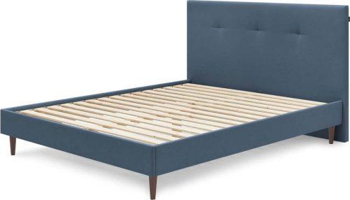 Modrá čalouněná dvoulůžková postel s roštem 160x200 cm Tory – Bobochic Paris Bobochic Paris