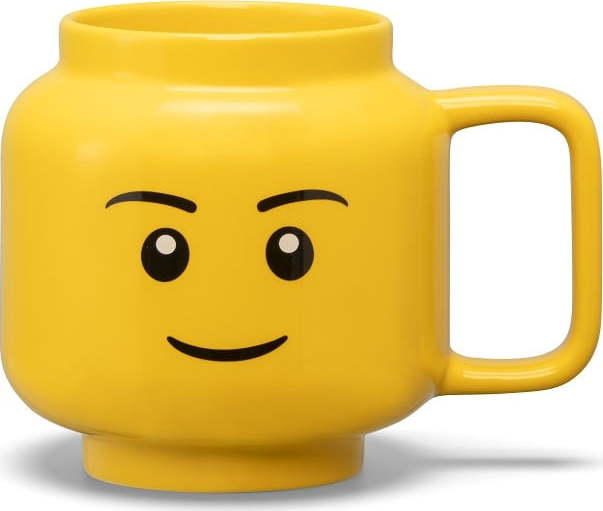 Žlutý keramický dětský hrnek 530 ml Head – LEGO® LEGO