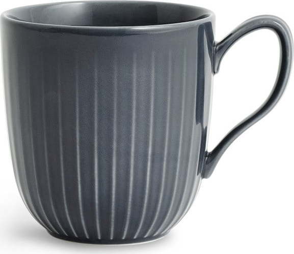 Antracitový porcelánový hrnek Kähler Design Hammershoi