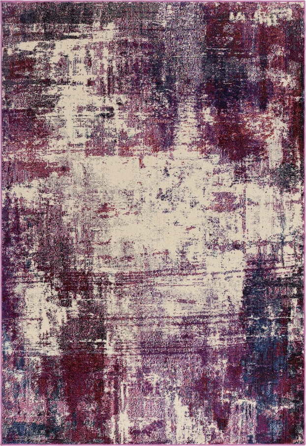 Fialový koberec 200x300 cm Colores cloud – Asiatic Carpets Asiatic Carpets