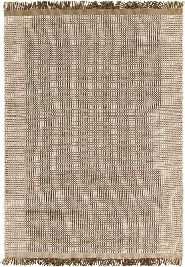 Světle hnědý ručně tkaný vlněný koberec 160x230 cm Avalon – Asiatic Carpets Asiatic Carpets