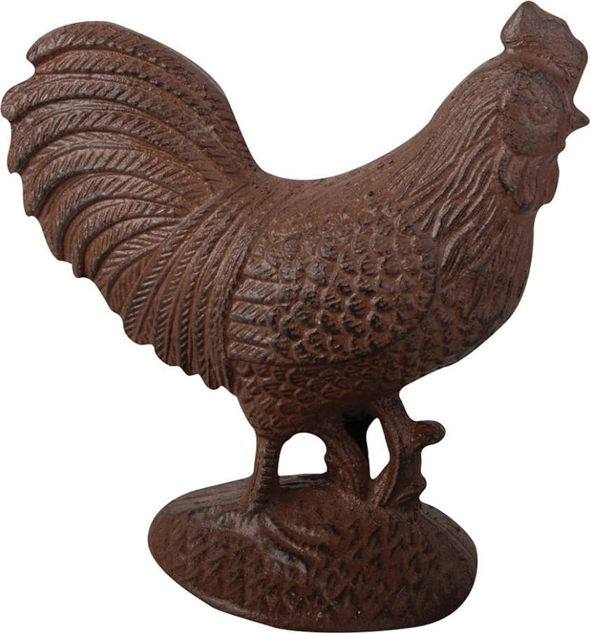 Kovová zahradní soška Rooster – Esschert Design Esschert Design