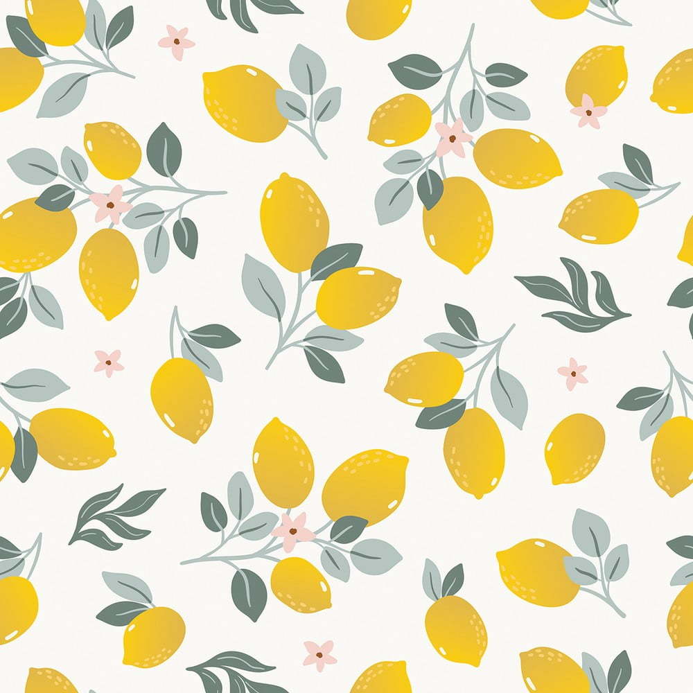 Dětská tapeta 10 m x 50 cm Lemons – Lilipinso Lilipinso