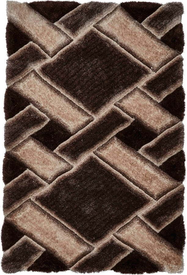 Tmavě hnědý ručně tkaný koberec 150x230 cm Noble House – Think Rugs Think Rugs