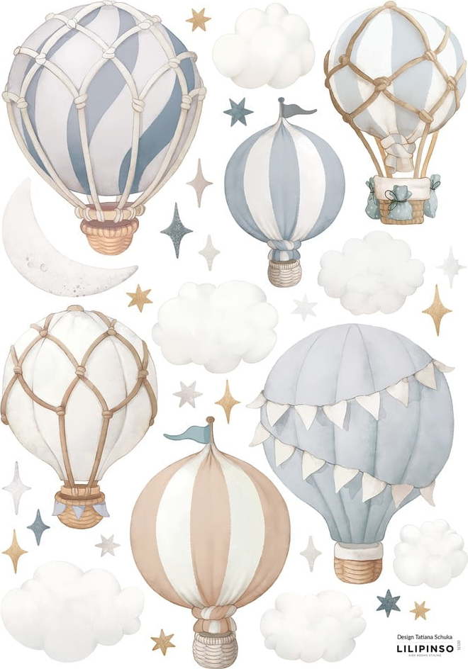 Arch samolepek 30x42 cm Little Hotair Balloons – Lilipinso Lilipinso