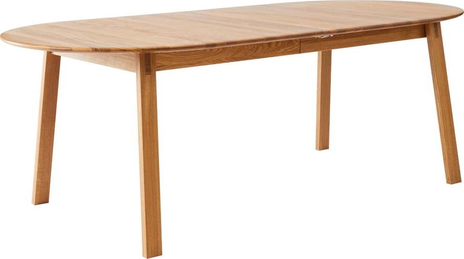 Rozkládací jídelní stůl z dubového dřeva v přírodní barvě 100x220 cm Amalfi – Hammel Furniture Hammel Furniture