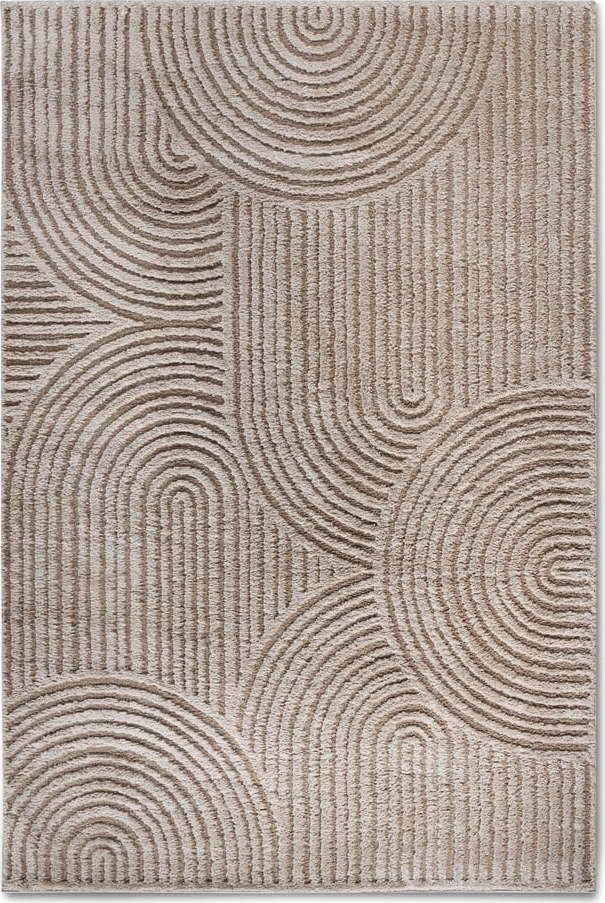 Béžový koberec 160x235 cm Chappe Beige – Elle Decoration Elle Decoration