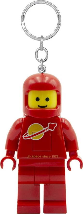 Červená klíčenka se svítilnou Spaceman – LEGO® LEGO