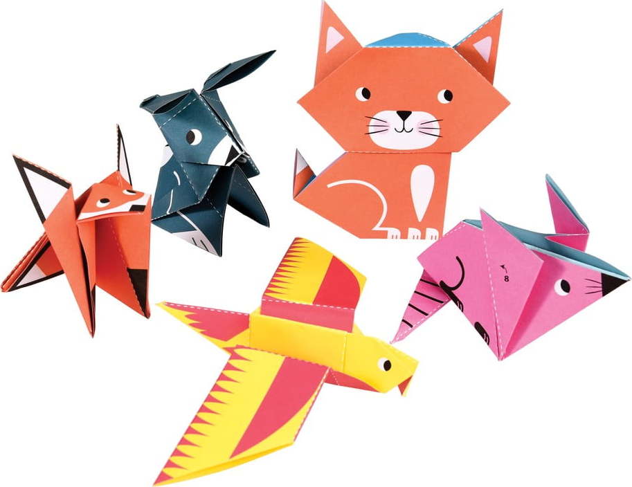 Papírové skládačky Animals Origami – Rex London Rex London