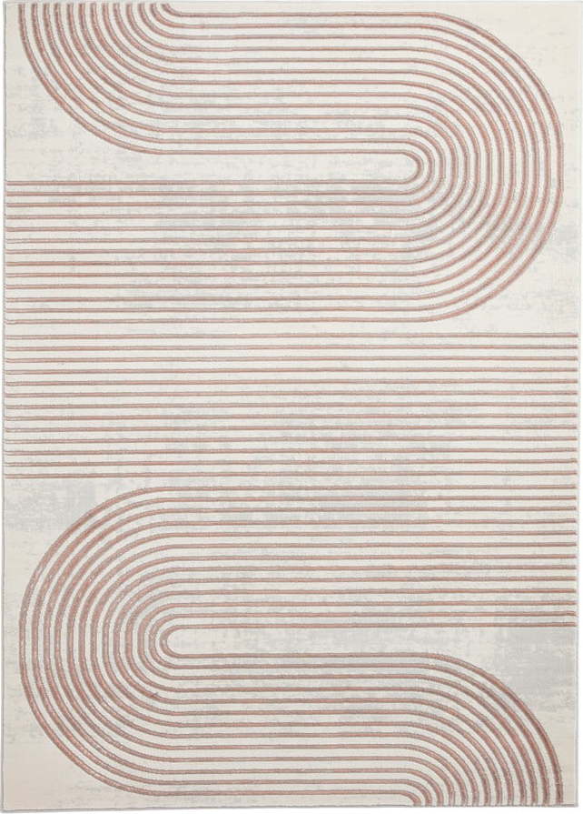 Růžovo-světle šedý koberec 160x220 cm Apollo – Think Rugs Think Rugs