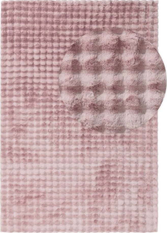 Růžový pratelný koberec 120x170 cm Bubble Pink – Mila Home Mila Home