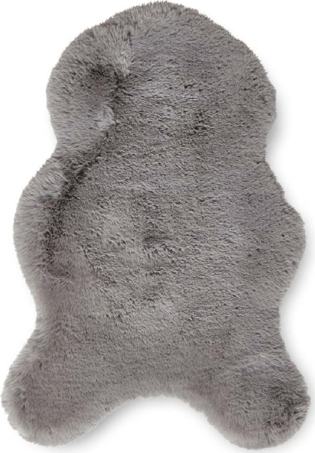 Šedá syntetická kožešina 60x90 cm Super Teddy – Think Rugs Think Rugs