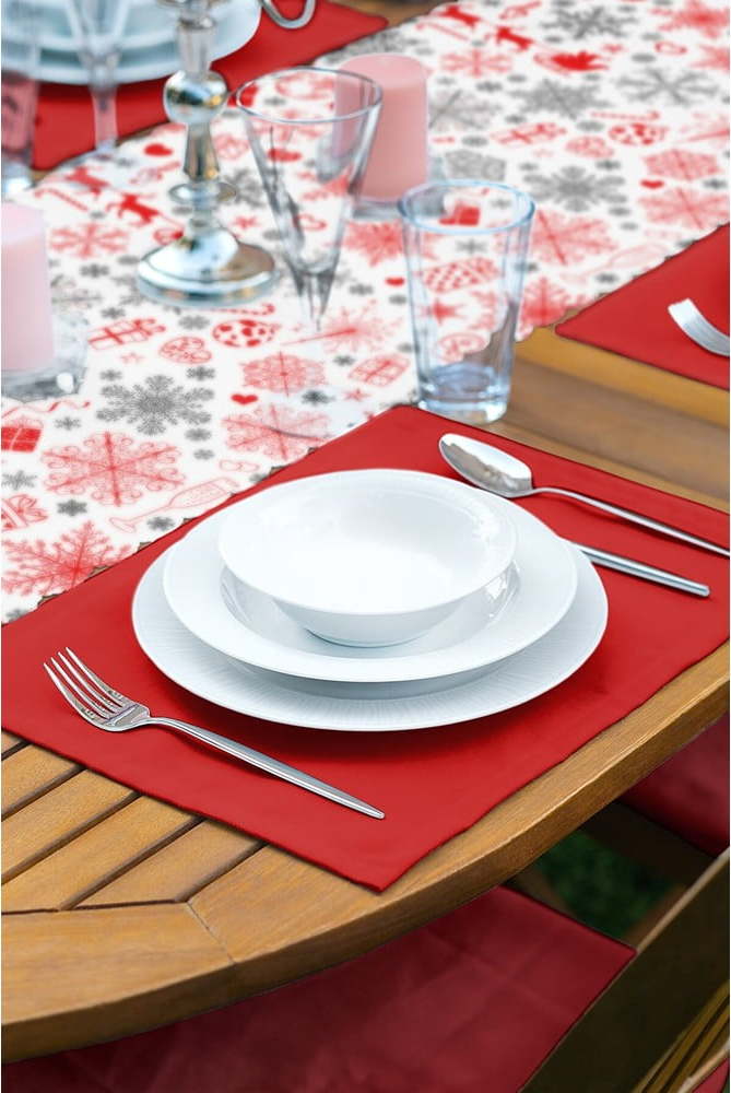 Vánoční set 4 ks prostírání a běhounu na stůl 140x45 cm American Servis - Mila Home Mila Home