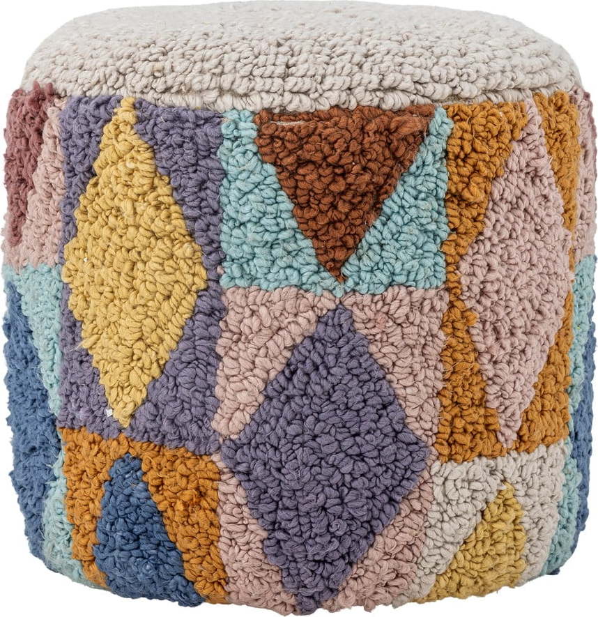 Dětský puf z textilie bouclé Miaki – Bloomingville Mini Bloomingville Mini