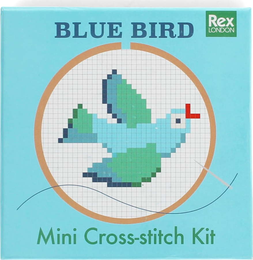 Kreativní sada Cross-stitch Kit Blue Bird – Rex London Rex London