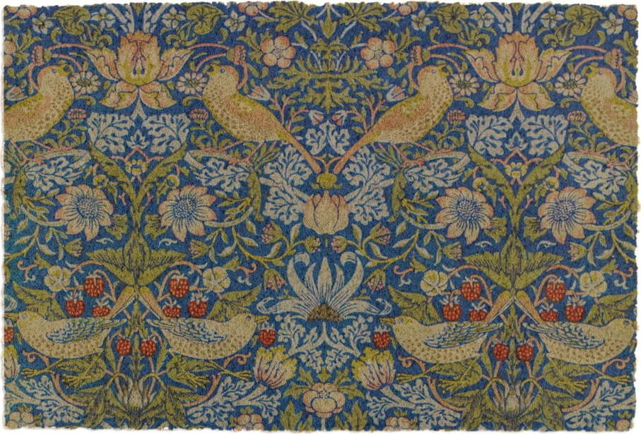 Rohožka z kokosového vlákna 60x90 cm William Morris Strawberry Thief – Artsy Doormats Artsy Doormats