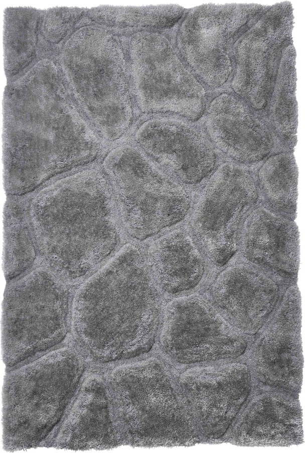 Šedý ručně tkaný koberec 150x230 cm Noble House – Think Rugs Think Rugs