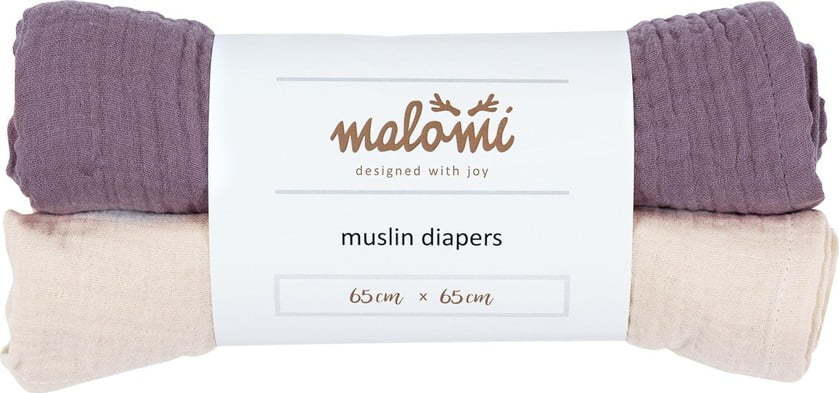 Mušelínové pleny 2 ks Muslin – Malomi Kids Malomi Kids