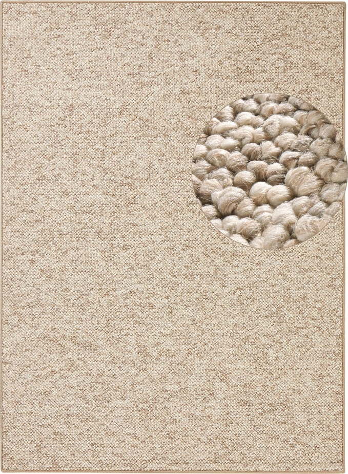 Světle hnědý koberec 140x200 cm Wolly – BT Carpet BT Carpet