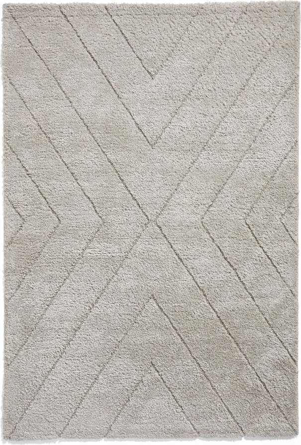 Světle šedý koberec 120x170 cm Ideal Shaggy – Think Rugs Think Rugs