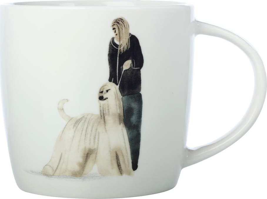 Bílý porcelánový hrnek 400 ml Best Furry Friends – Maxwell & Williams Maxwell & Williams