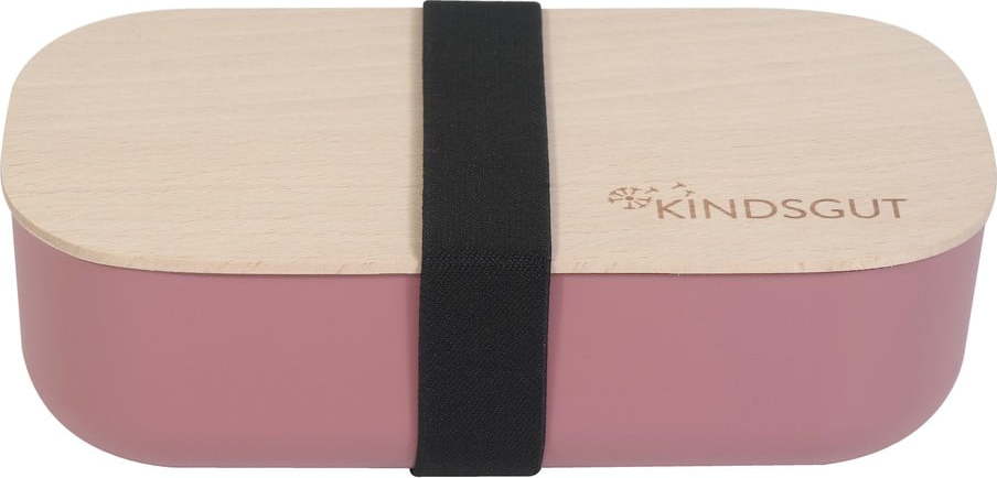 Dětský svačinový box Dusky Pink – Kindsgut KINDSGUT