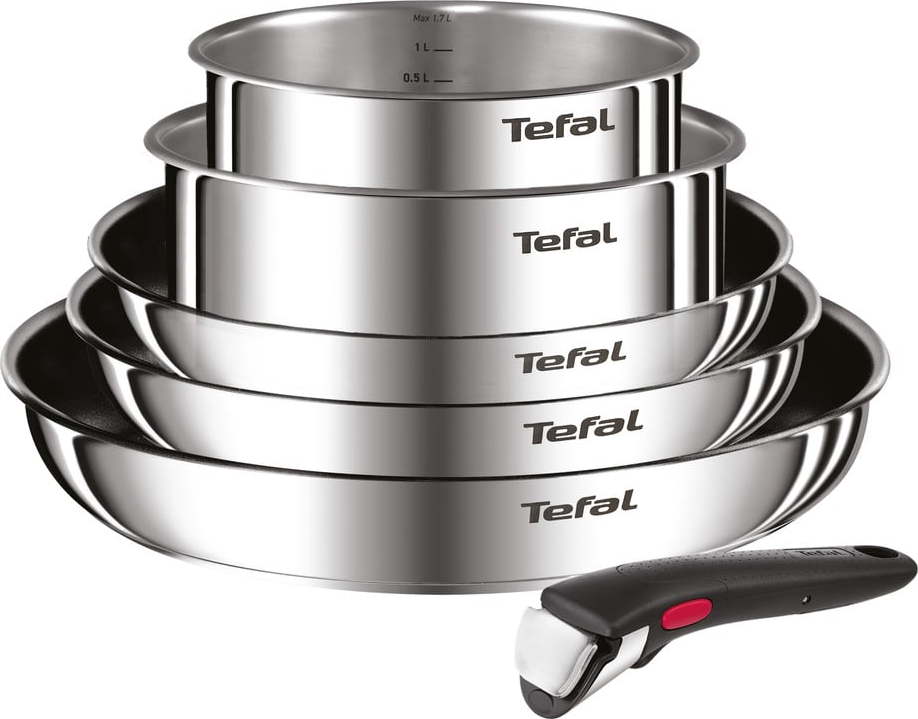 Hliníková sada nádobí 6 ks INGENIO Cook Eat L881S604 – Tefal Tefal