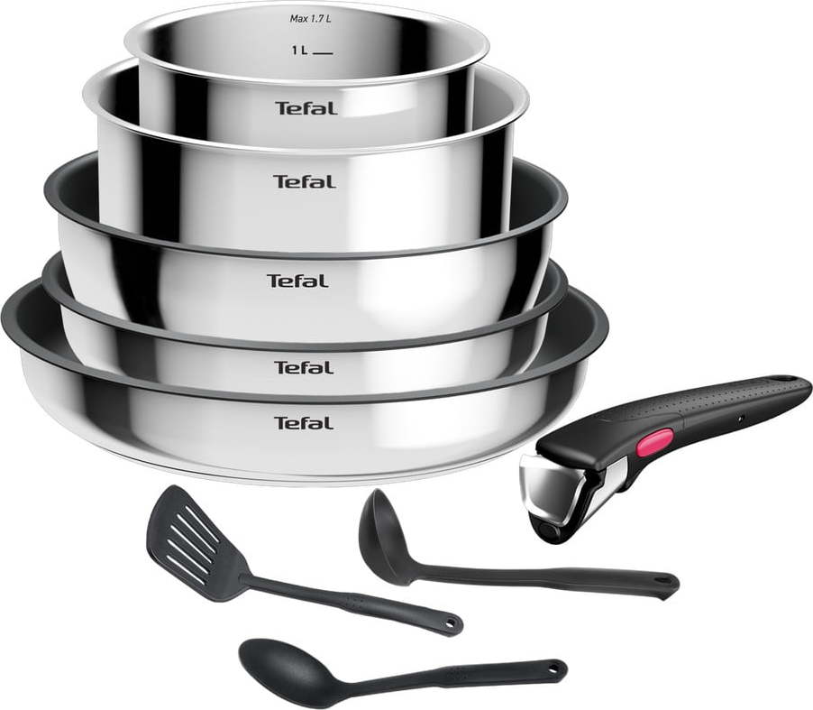 Hliníková sada nádobí 9 ks INGENIO Cook Eat L881S904 – Tefal Tefal