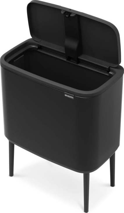 Matně černý dotykový ocelový odpadkový koš 36 l Bo Touch Bin – Brabantia Brabantia