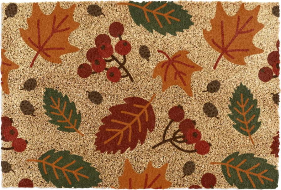 Rohožka z kokosového vlákna 40x60 cm Autumn Leaves – Artsy Doormats Artsy Doormats