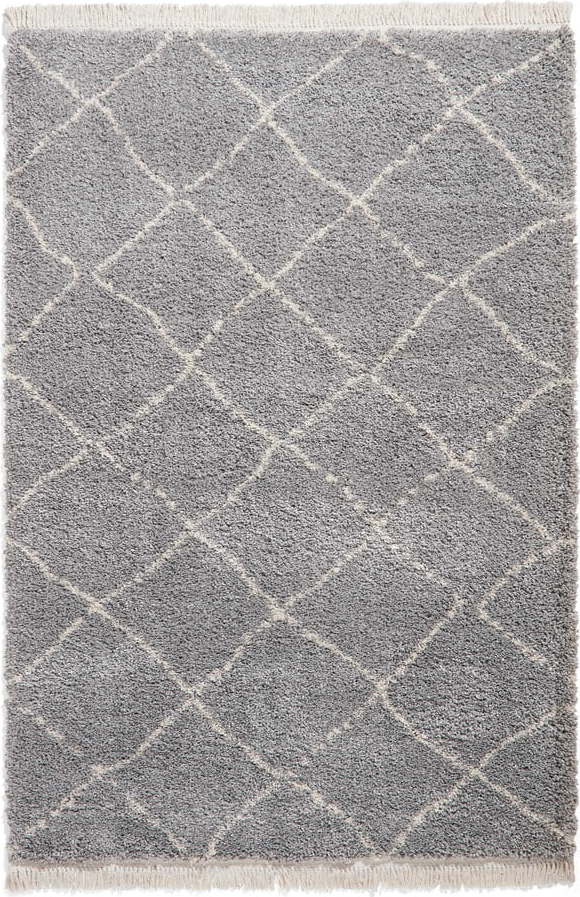 Šedý koberec 120x170 cm Boho – Think Rugs Think Rugs