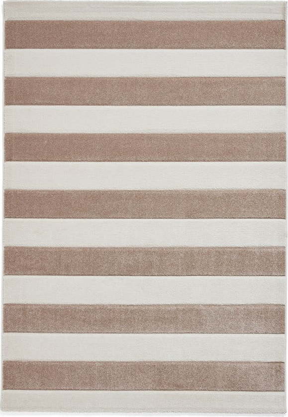 Světle hnědý koberec 80x150 cm Cove Stripe – Catherine Lansfield Catherine Lansfield