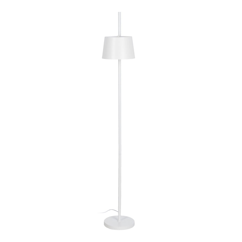 Bílá stojací lampa s kovovým stínidlem (výška 150 cm) – Ixia Ixia