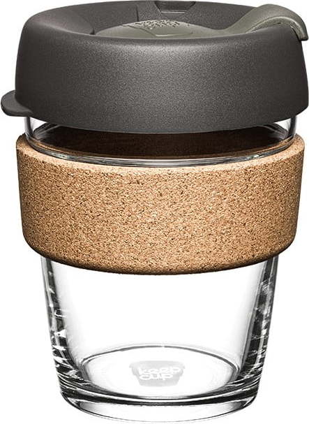 Černo-hnědý cestovní hrnek 340 ml Brew Cork Nitro M – KeepCup KeepCup