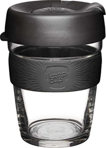 Černý cestovní hrnek 340 ml Brew Black M – KeepCup KeepCup