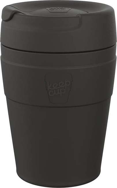 Černý termo hrnek 340 ml Helix Thermal Black M – KeepCup KeepCup