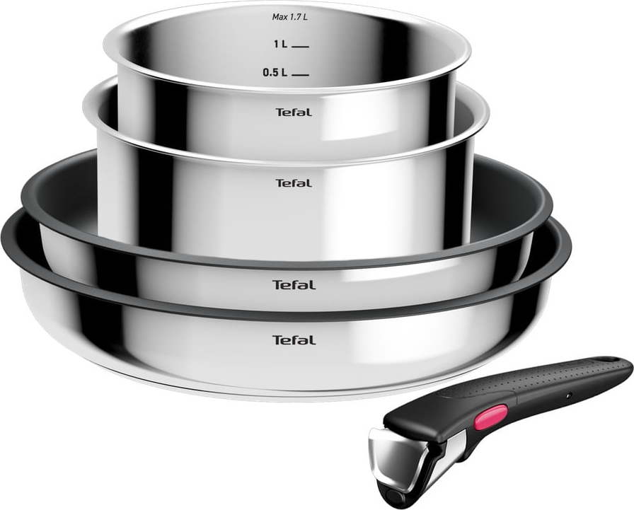 Hliníková sada nádobí 5 ks INGENIO Cook Eat L881S504 – Tefal Tefal