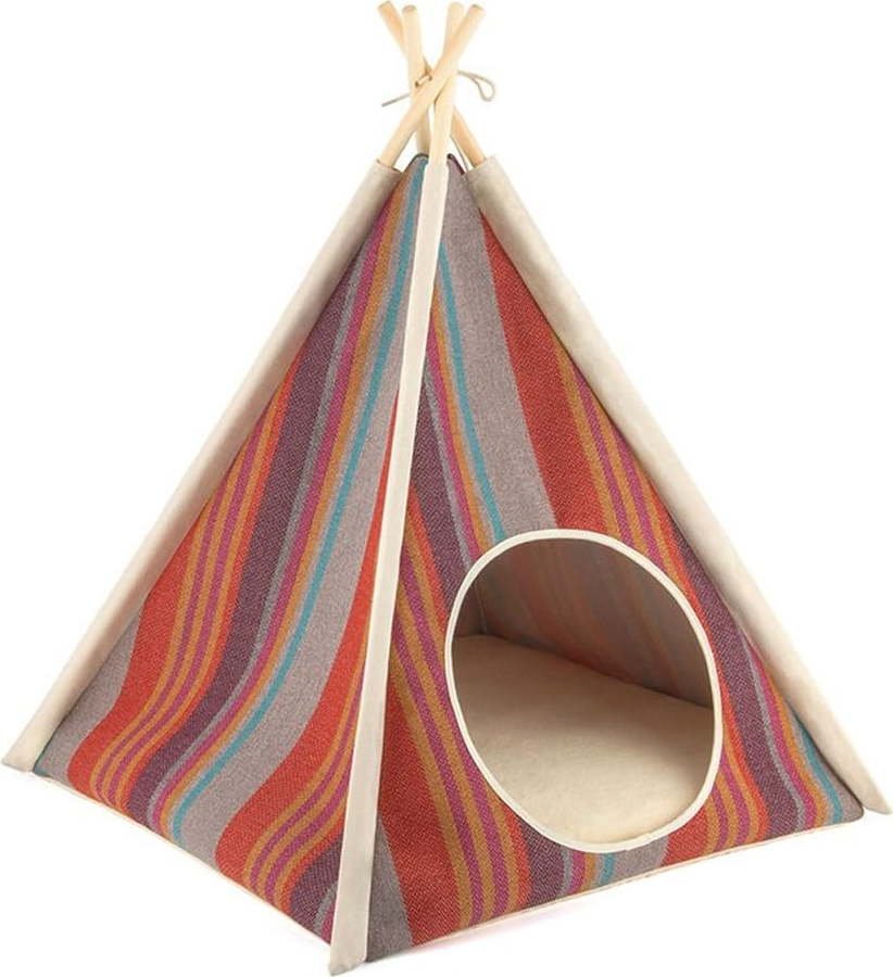 Teepee stan pro domácího mazlíčka 63x63 cm Cozy Cove Desert – P.L.A.Y. P.L.A.Y.