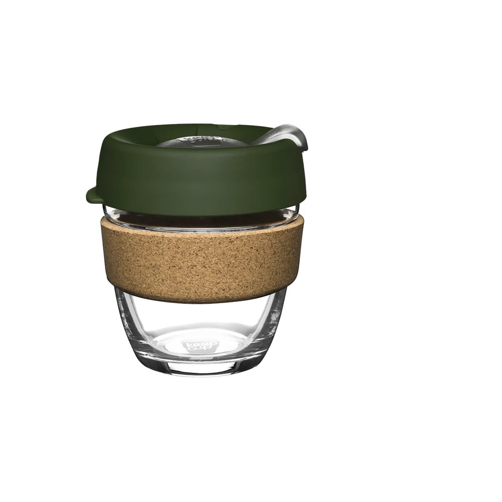 Zelený cestovní hrnek 227 ml Brew Cork Pine S – KeepCup KeepCup