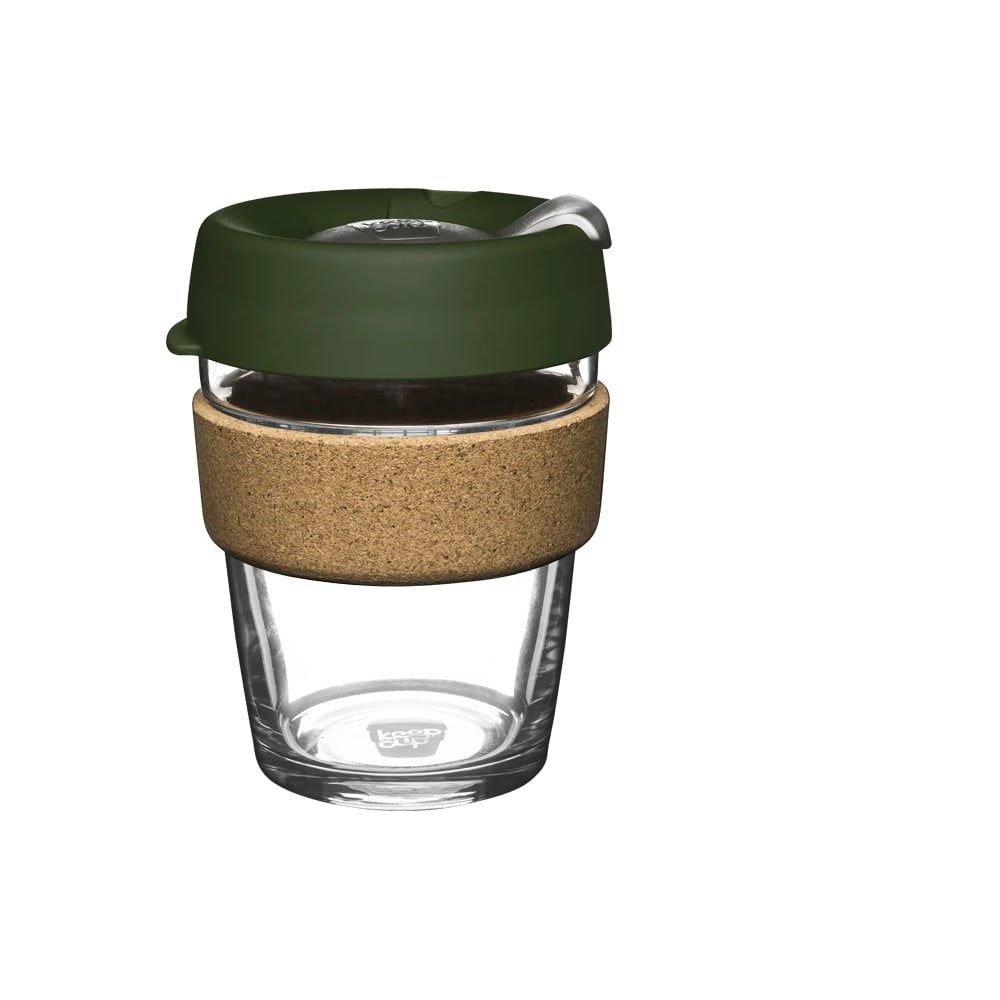 Zelený cestovní hrnek 340 ml Brew Cork Pine M – KeepCup KeepCup