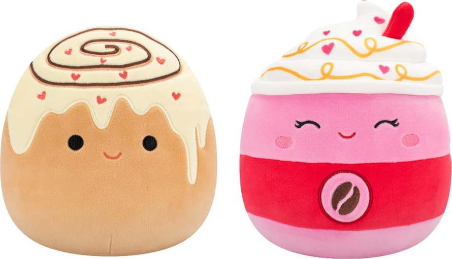 Plyšové hračky v sadě 2 ks Beata & Brown – SQUISHMALLOWS SQUISHMALLOWS