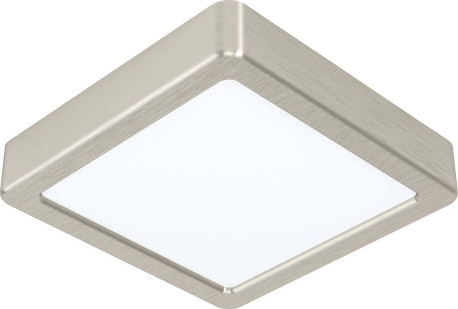 Šedé LED stropní svítidlo 16x16 cm FUEVA 5 – EGLO Eglo