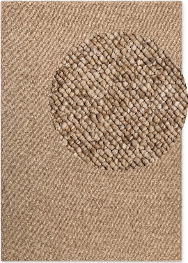 Světle hnědý pratelný koberec 200x290 cm Rocco Caramel – Elle Decoration Elle Decoration